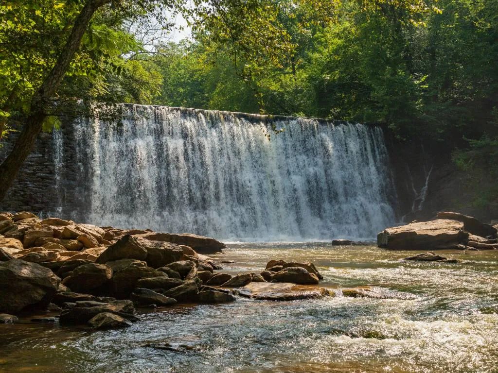 a close up of a wall with some paint on it